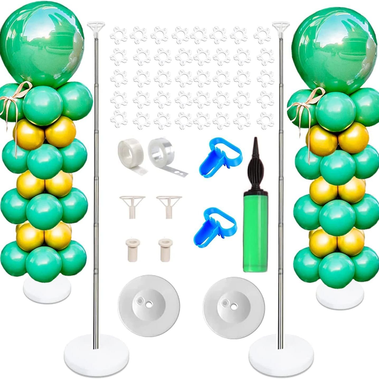 Adjustable Balloon Arch Stand Set Base Suitable For Birthday Party Decorations Weddings
