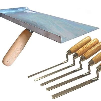Cross-border thin strip small trowel, thickened grout knife, specialized tile laying trowel, triangular scraper, plasterer's trowel, wholesale