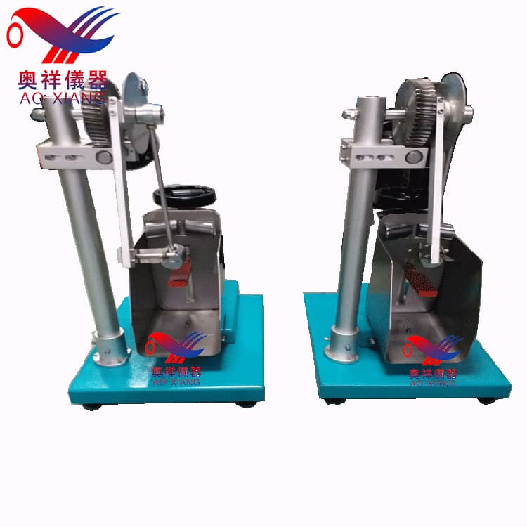 Pre-set pendulum impact tester for glass, skincare glass impact resistance tester, glass cup notch impact resistance