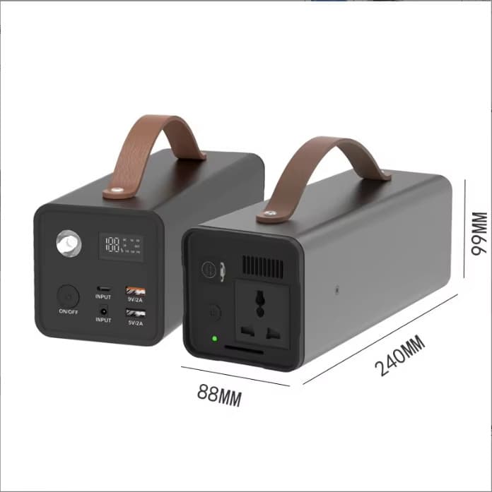 Cross-border 200W night market stall large-capacity energy storage power bank camping backup portable mobile power supply