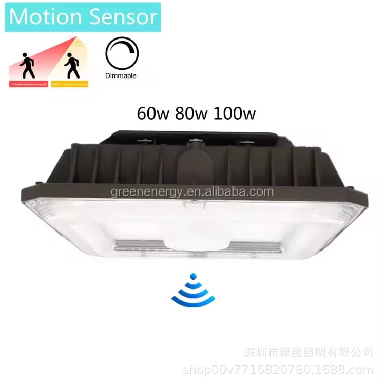 A-type power color temperature 100W 150W 200W 240W flame-retardant explosion-proof light for gas stations, parking lots, oil depots, warehouses, and garages