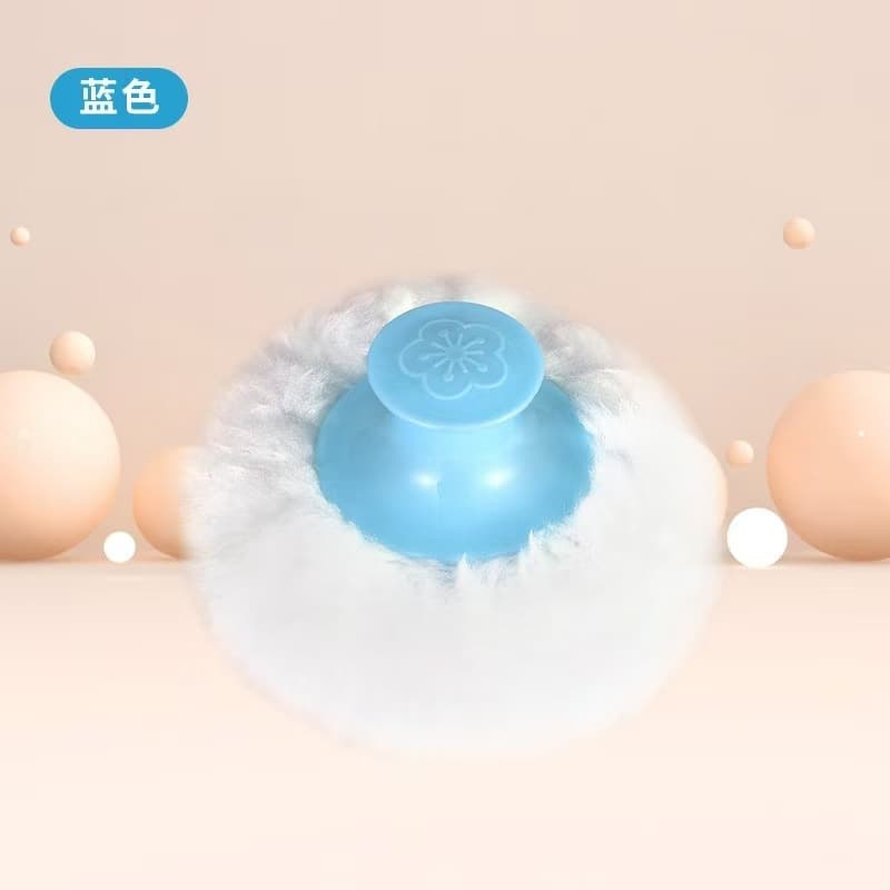 Factory Direct Baby Powder Puff, Infant Loose Powder Puff, Plastic Head Accessory Puff