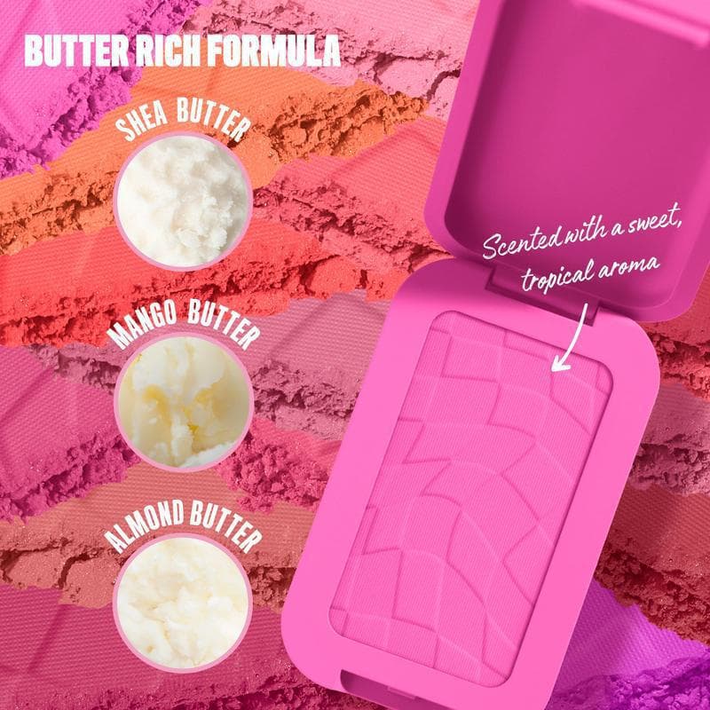Cross-border TEMU Best-selling Butter Moisturizing Blush Natural Makeup Highlight Contour Expanding Color Long-lasting Matte Rouge Blush
