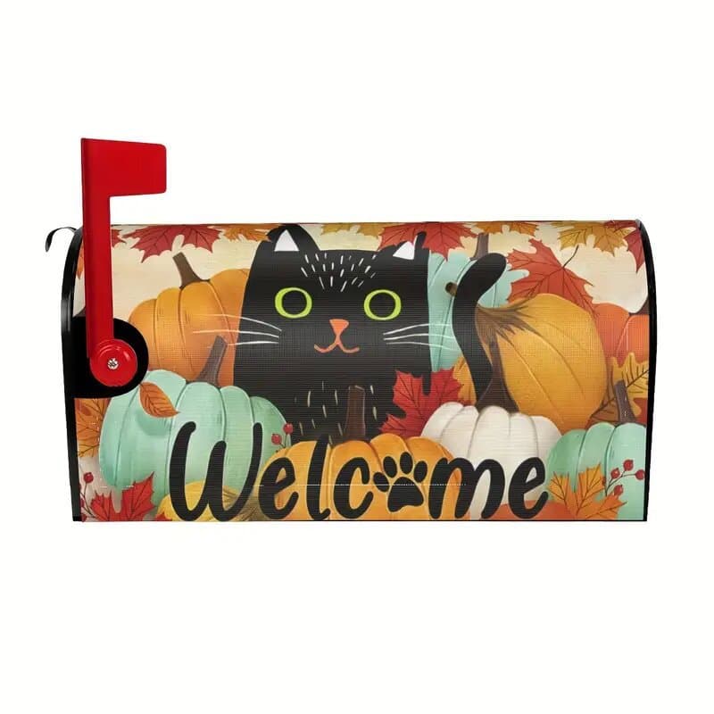 Cross-border Black Cat Pumpkin Skull Halloween Email Protector Christmas Email Cover Ghost Magnetic Email Cover