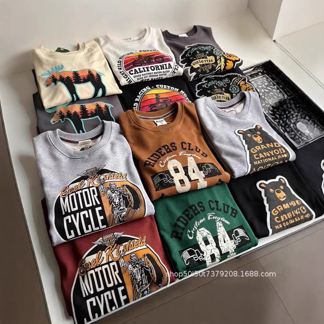 Summer men's clothing Alibaba wholesale network 1688 men's short-sleeved cotton T-shirt stall foreign trade supply half-sleeved wholesale