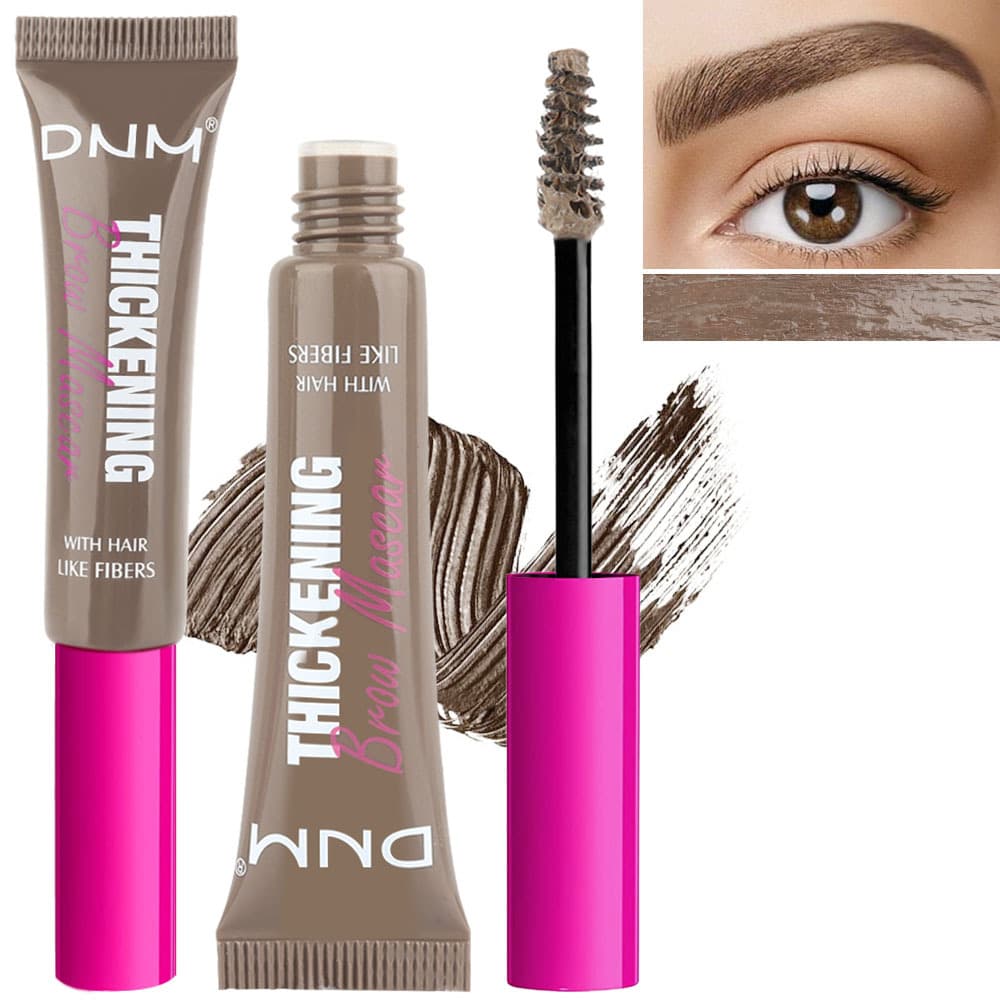 DNM natural three-dimensional fiber eyebrow dyeing cream, long-lasting, natural, non-fading, non-fading eyebrow dyeing cream, cross-border wholesale