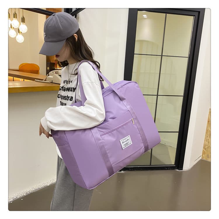 Large Capacity Travel Bag, Extra Large Rolling Duffel with Handles, Portable for Business Trips and Maternity Hospital Bag, Sports Gym Luggage Bag