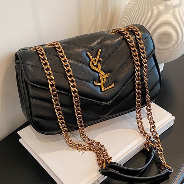 Women's 2025 New Fashion Large Capacity Monogram Shopping Bag LV Style Shoulder Tote Bag Cross-Border Wholesale Premium Look