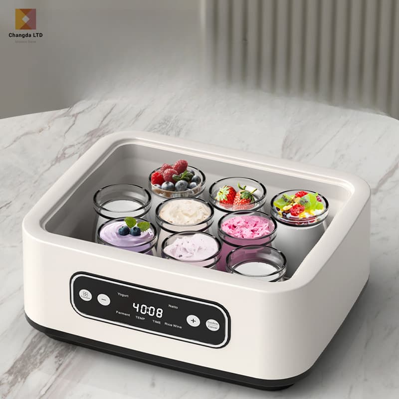 New No-logo Yogurt Griddle Square 1.6L Bread Proofer Ice Cream Yogurt Pudding Cross-border Europe and America
