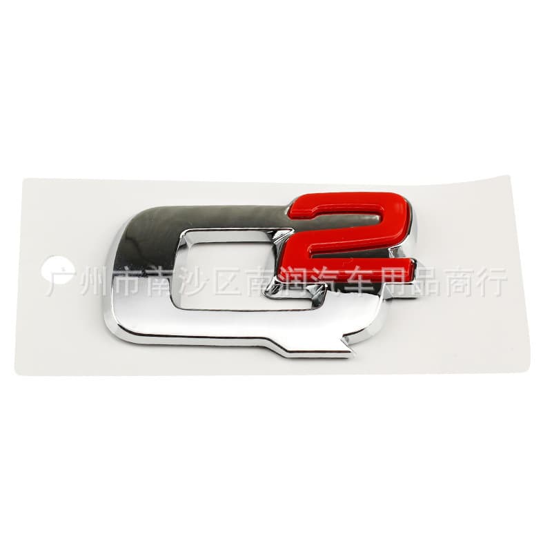 Alfa Romeo badge modification for GIULIA STELVIO VELOCE TI Q2 Q4 rear emblem