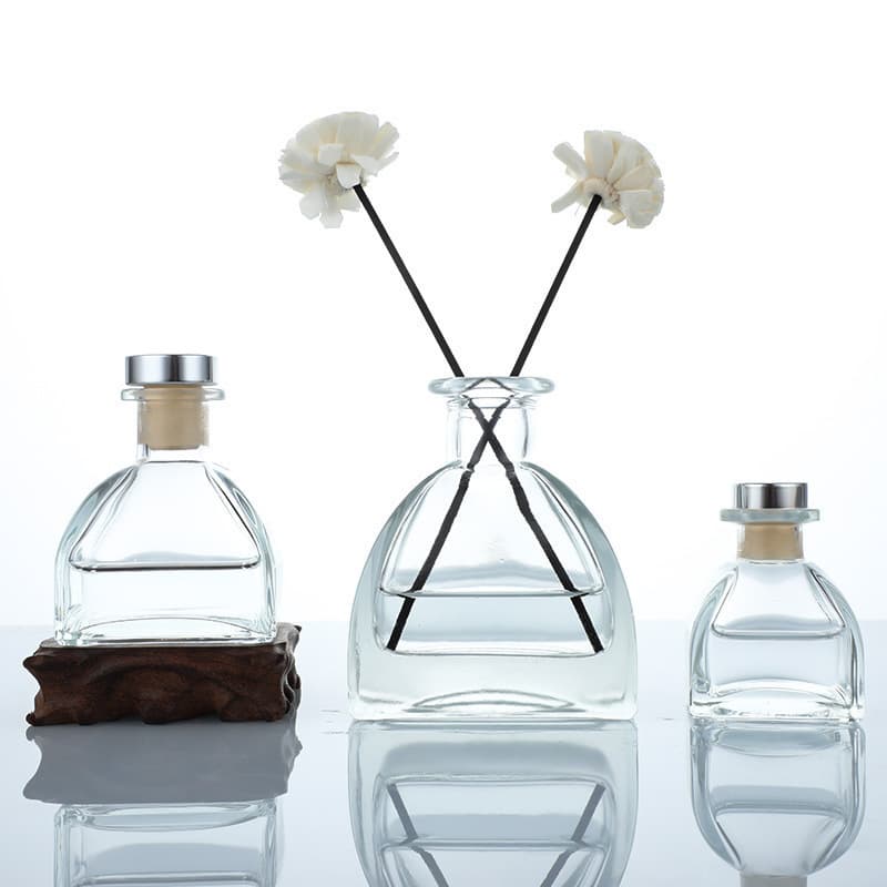 Cross-border Mongolian Yurt Aroma Bottle 50ml Perfume Refill Bottle Glass 200ml Aroma Bottle Reed Diffuser