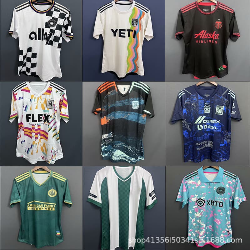 23-24 Off-Season Football Kits Empoli Los Angeles Canada Ireland Penarol Argentina Rangers
