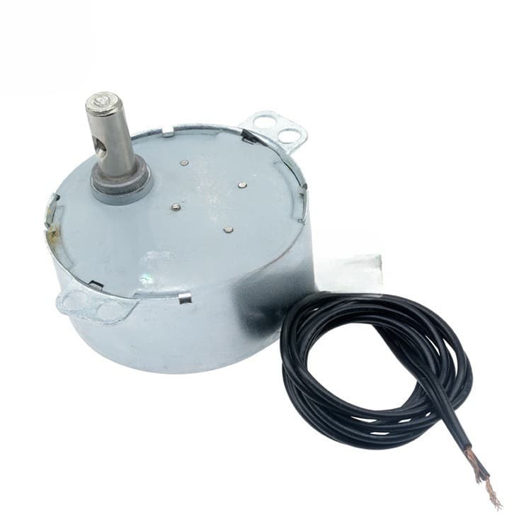 TYC-50 Permanent Magnet Stable Synchronous Motor AC220V/12V AC Motor 5-6RPM Microwave Turntable Motor