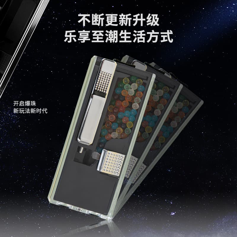Jihao Simple Case Cigarette Bead Installation Machine with Various Fruit Flavors, Bead Cases and Machines Available for Wholesale and Drop Shipping