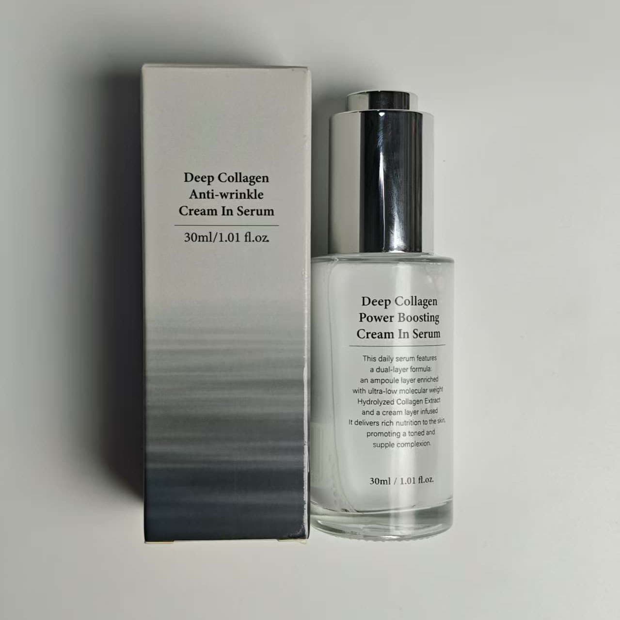 Collagen Double-Layer Serum Firming and Moisturizing Skin Essence Collagen Cream in Serum