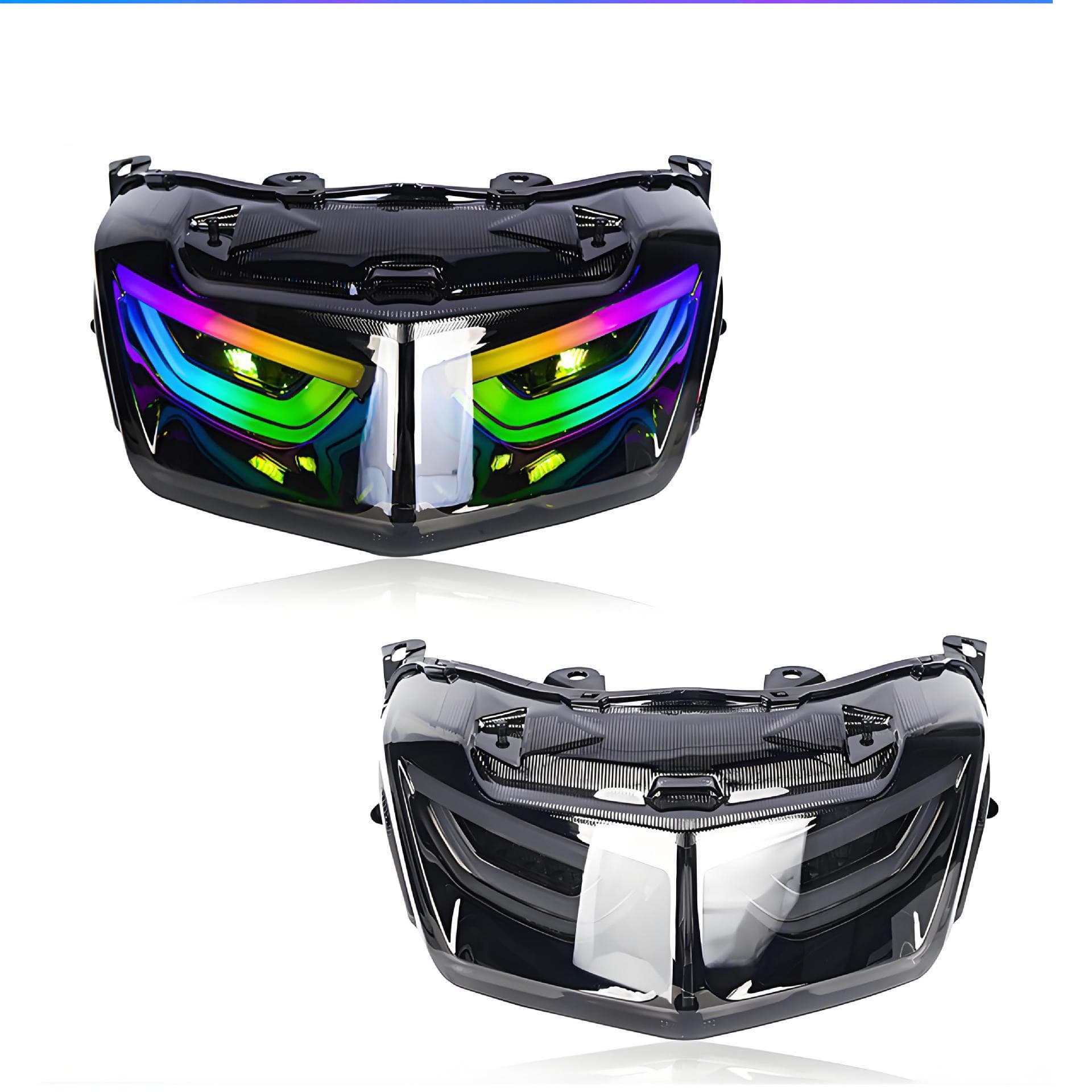 Motorcycle accessories suitable for YAMAHA NMAX155 new modified RGB rear tail light manufacturer direct sales tail light