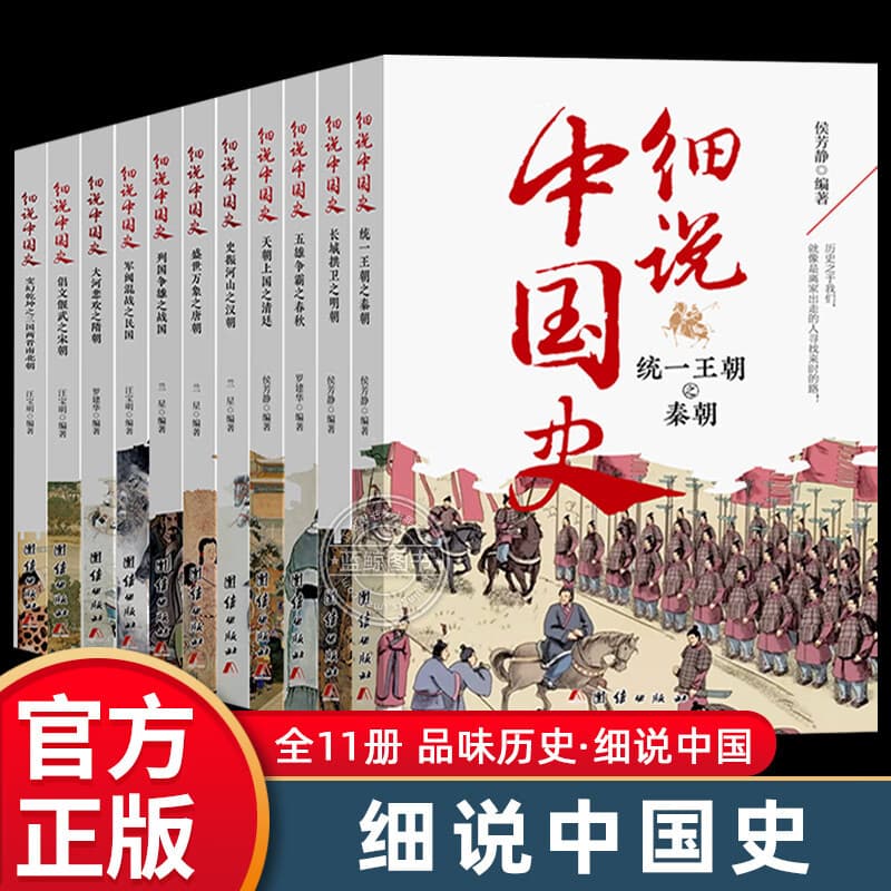 An extracurricular reading book on humanities and history for junior high and middle school students who will be addicted to reading Chinese history in detail.