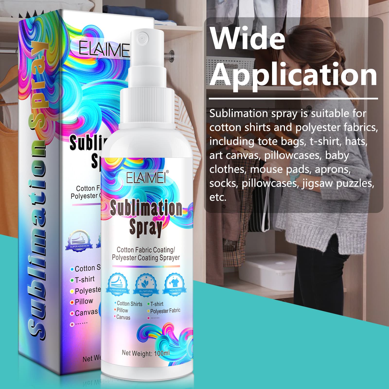 ELAIMEI Sublimation Coating Spray
