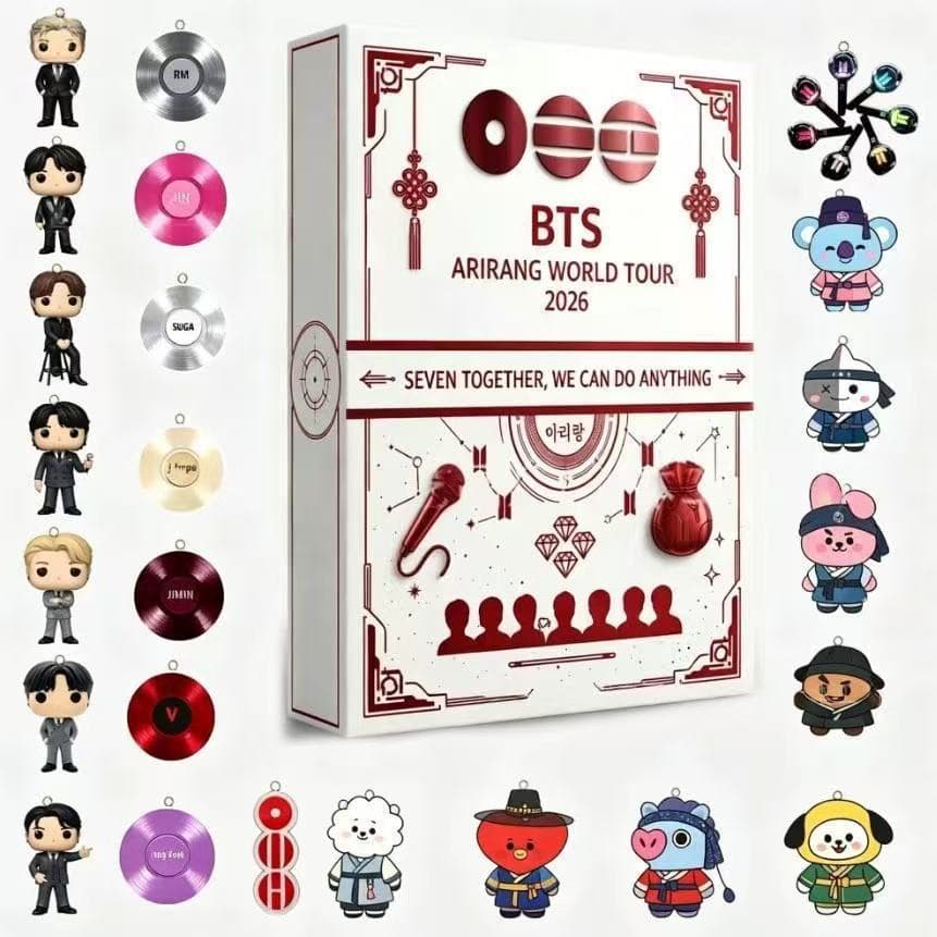 Cross-border Hot-Seller BTS World Tour Arirang 24 Day 2026 World Tour Arirang Blind Box S