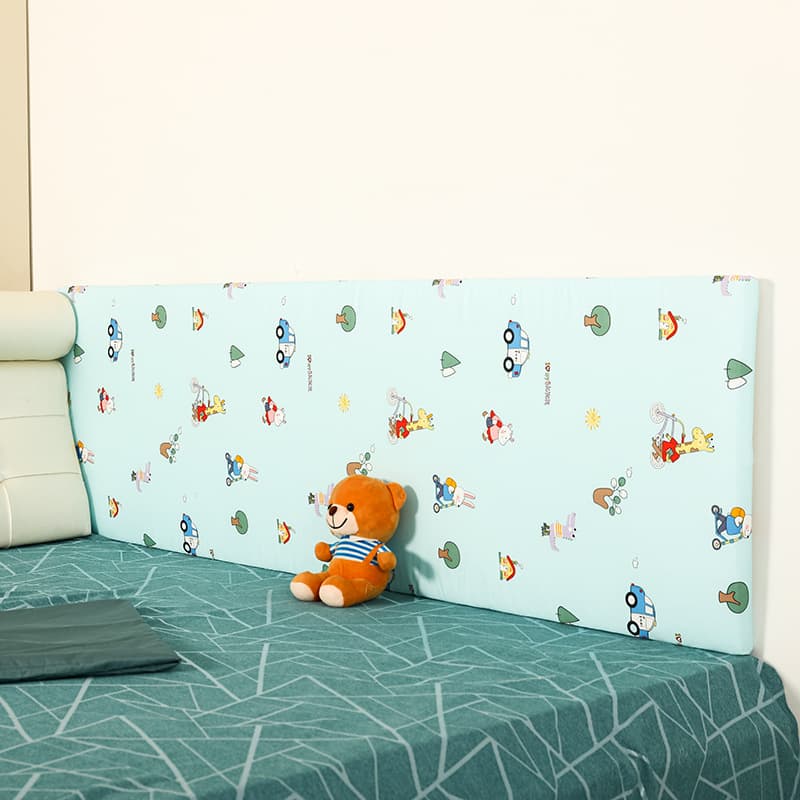 Baby crib bumper, soft padding, wall sticker, self-adhesive, baby head bumper, pure cotton safety sticker, wall and bed railing.