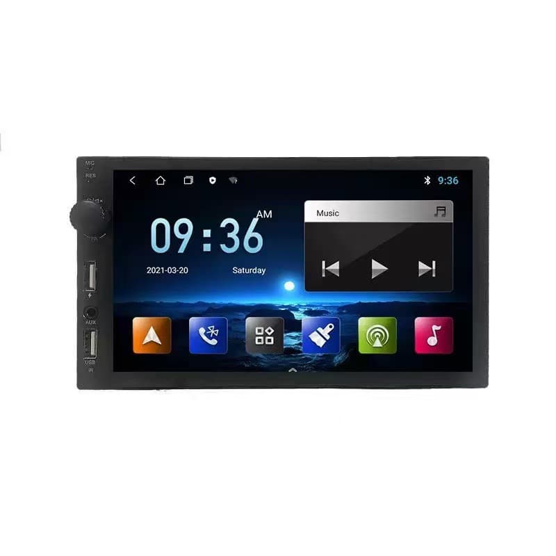 Universal 7-inch Car Stereo with Knob USB Android Navigation MP5 Player Radio RDS Bluetooth