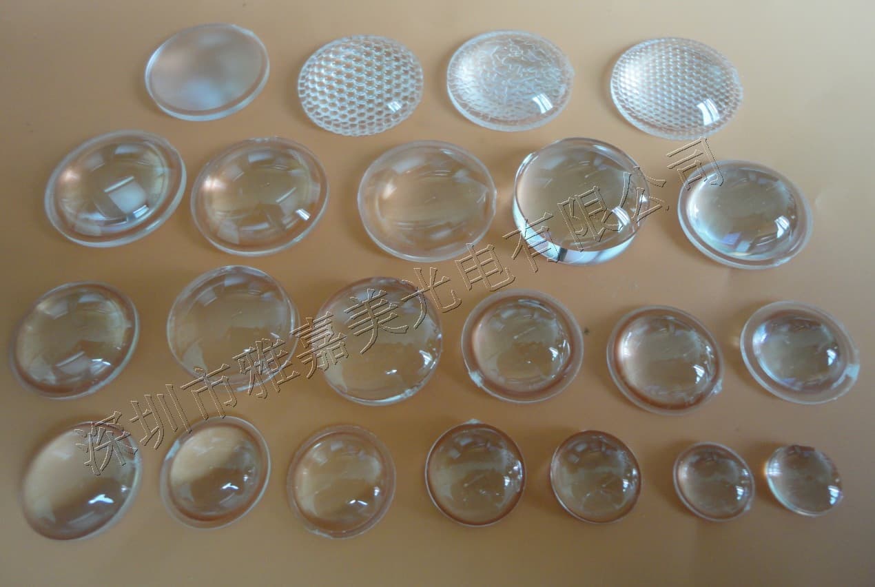 Flashlight lens optical plano-convex lens Φ7.6MM, assembly for focusing accessories, DIY lens for high-power LED
