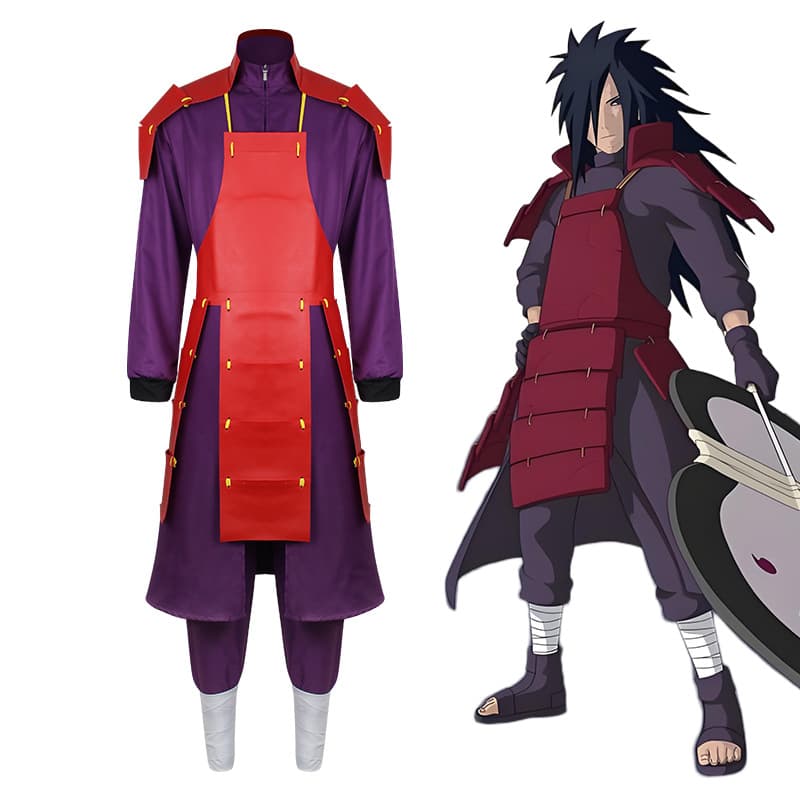 Ninja costume Uchiha Madara play costume Naruto Shippuden Uchiha Madara costume
