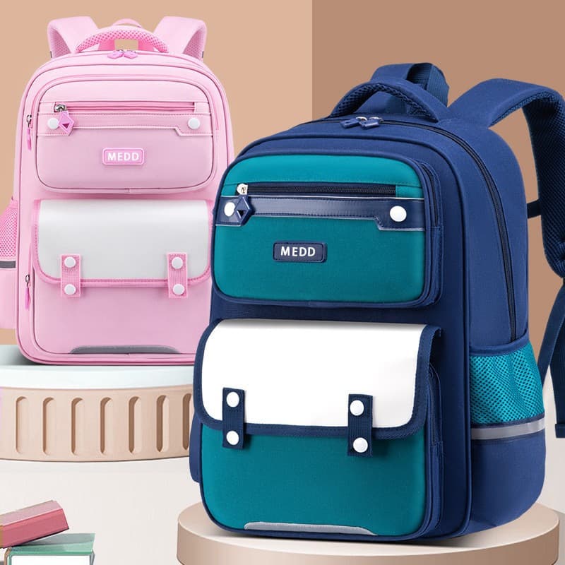 New primary school bag for grades 1, 2 to 6, lightweight, water-repellent, large-capacity children's backpack manufacturer wholesale
