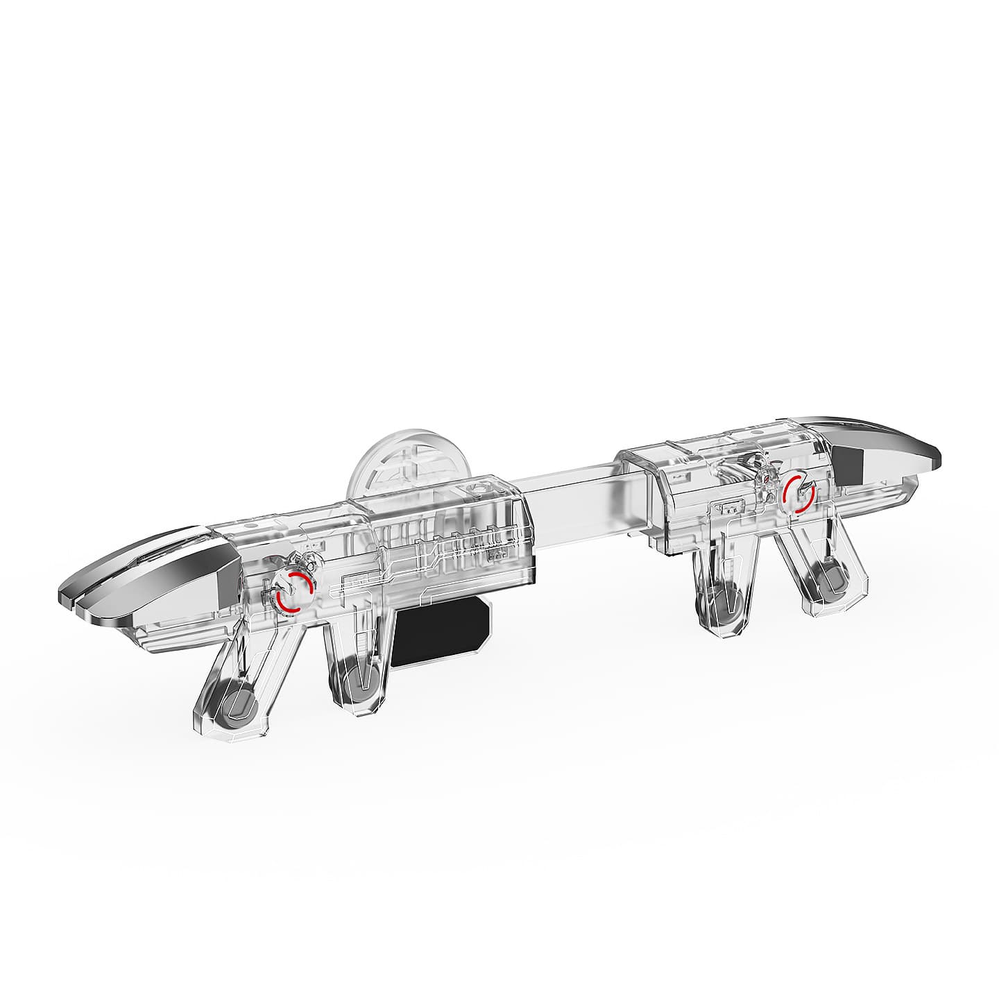 S9 Mobile Game Chicken Dinner Tool Six-Finger Control Retractable Game Buttons, Does Not Block Camera, Mechanical Sensitive Press