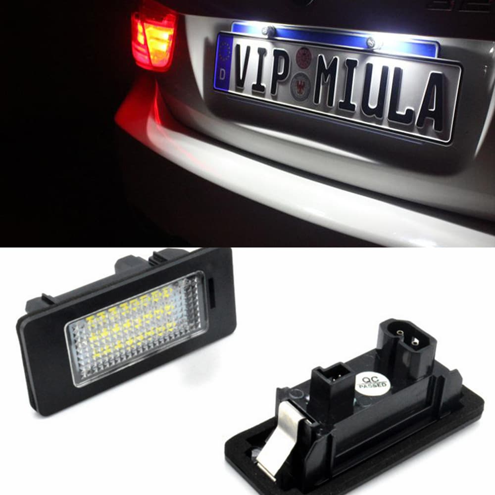 LED License Plate Light for BMW X6 F10 E60 E70 E82 E39 E90 E92 E93 Series X5 X3
