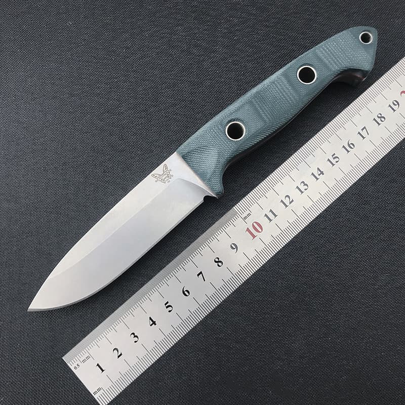 Portable Camping Survival Butterfly 162 Knife G10 Handle Fishing Hunting Outdoor Riding Meat Small Straight Blade