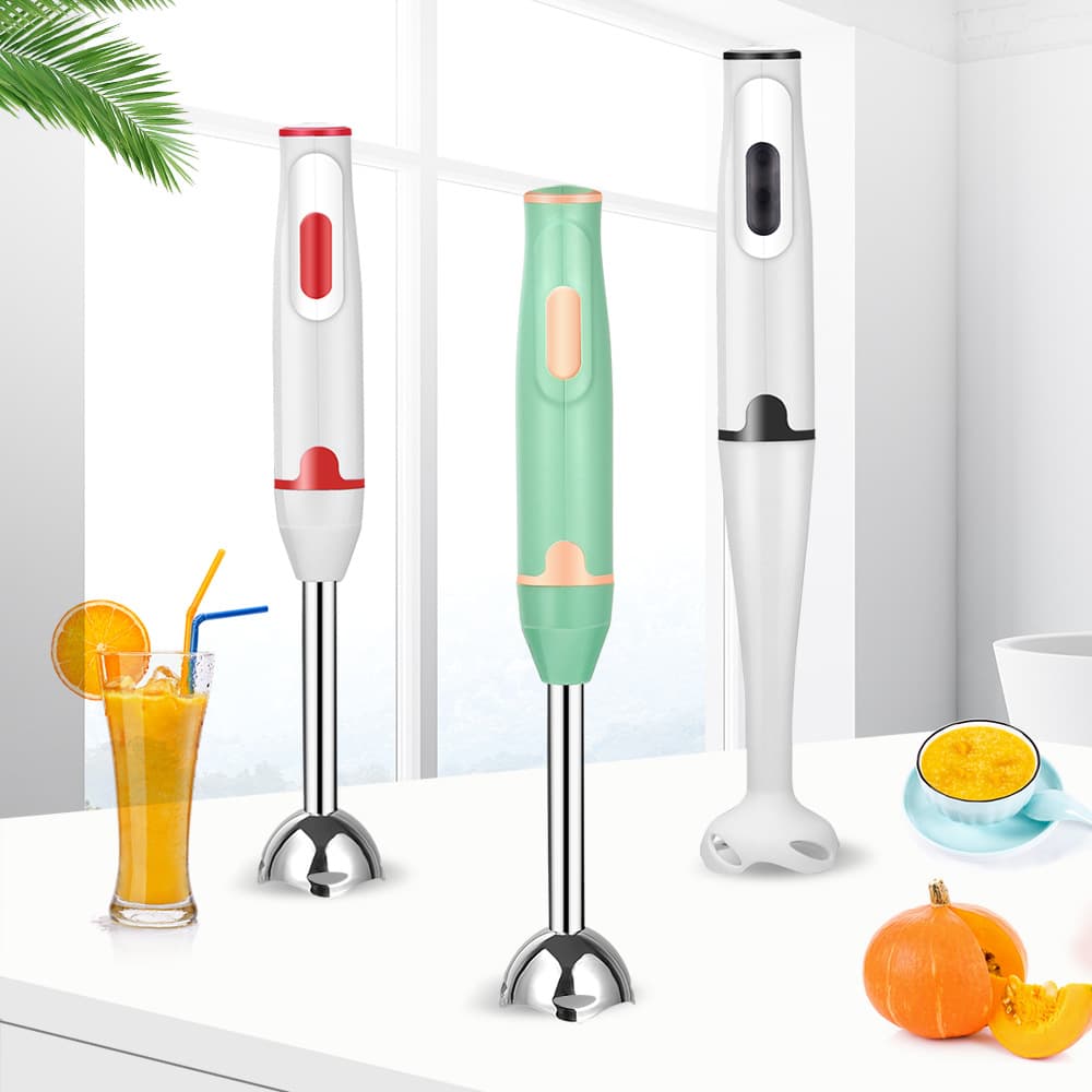 Cross-border multi-functional household hand blender, baby food electric mixer, stainless steel foot wholesale