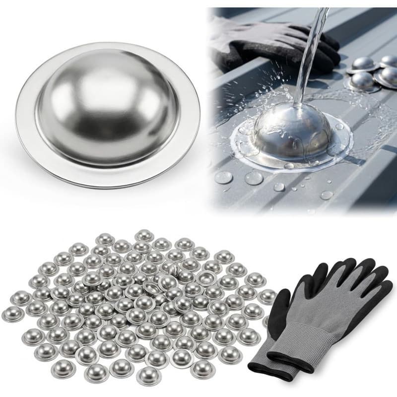 Cross-border new stainless steel roof screw caps, rust-proof, waterproof, corrosion-resistant, suitable for outdoor roof screw caps