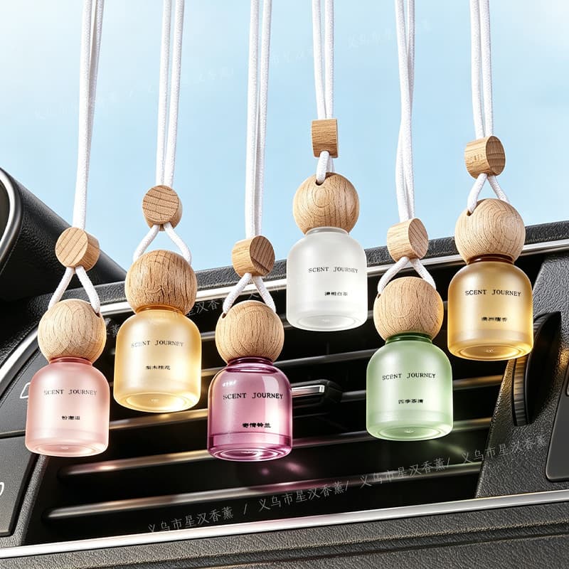 Miniso's same style car aromatherapy pendant, unisex, high-quality, high-quality mineral oil, long-lasting fragrance