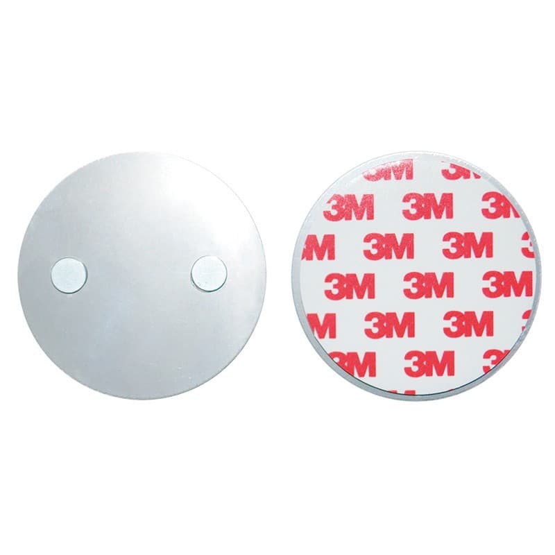 Standalone smoke detector alarm installation accessories: magnetic plates, magnet sheets, galvanized sheets, double-sided tape