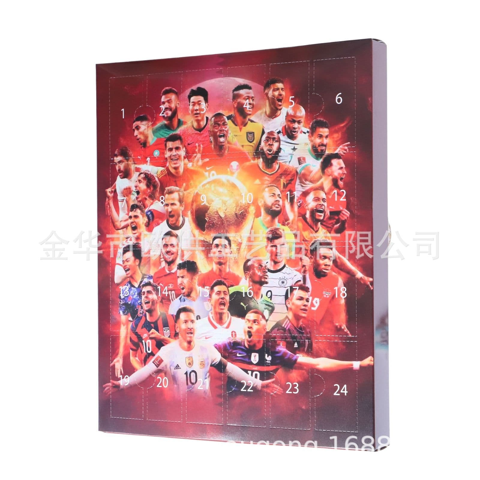 [Lots of ready stock] Cross-border advent blind box calendar, World Cup star figure blind box, equestrian tassel blind box
