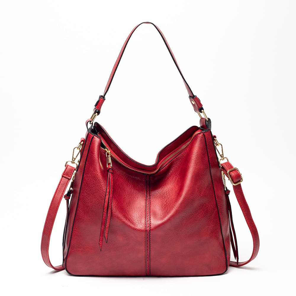 2023 New Versatile Women's Bag Simple and Elegant Women's Handbag High-End Temperament Goddess Style Tassel Crossbody Bag