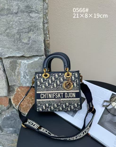 Drop Shipping Djon Cloth Series New Women's Bag Tote Handbag Letter Shoulder Bag Bucket Bag Crossbody Bag
