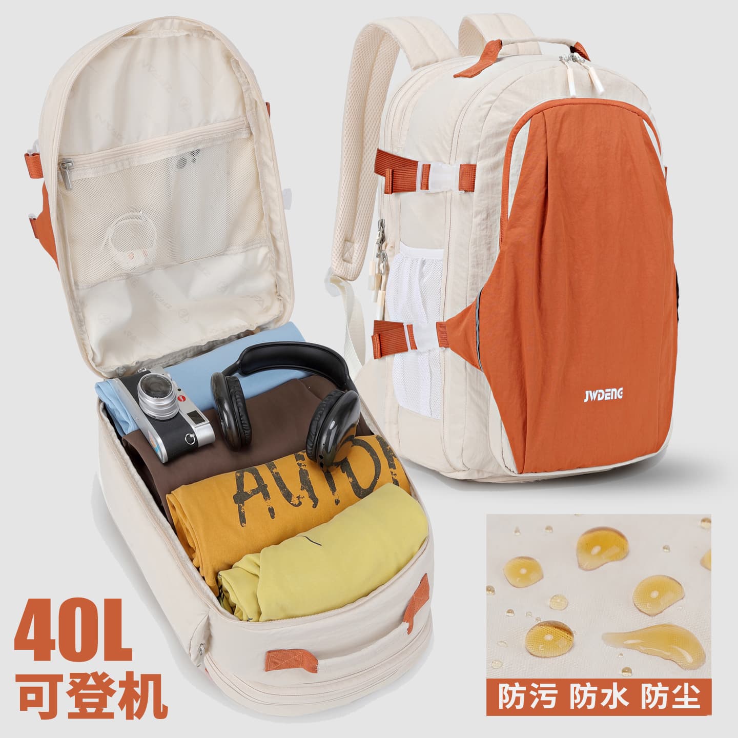 Travel Backpack for Women, Expandable Large Capacity Laptop Backpack for Men, New Lightweight Short Trip Duffel Travel Backpack