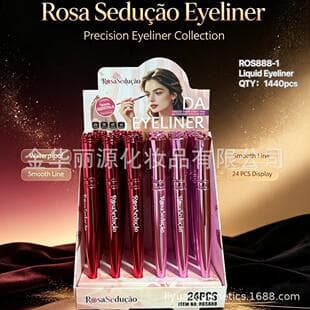 OEM Cross-border Custom Eyeliner Liquid Mermaid Eyeliner Gel Pen Colorful Waterproof Eyeliner Liquid Pen Ultra-fine Eyeliner