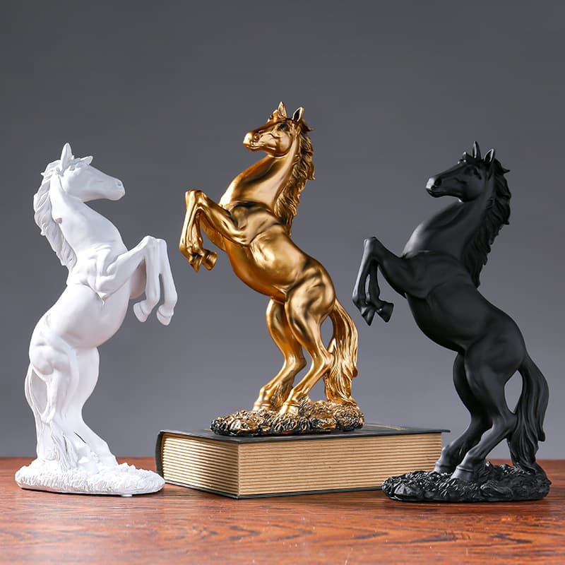 Cross-border gifts, living room horse arrival, successful ornaments, opening gifts, home relocation, office decoration, flying horse ornaments