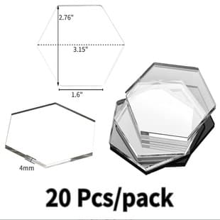 Amazon Exquisite Transparent Acrylic Table Card Reserved Name Card Blank Plastic Name DIY Party Place Card