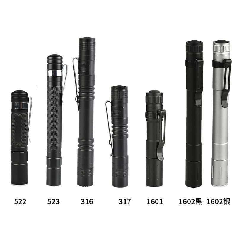 Mini Medical LED Penlight R3 High Intensity Flashlight Clip-on Torch Lighting Decorations/Headlamps/Headlights