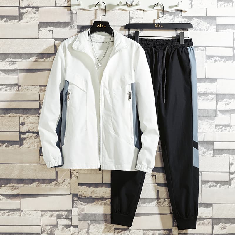 Men's Hoodie Set Fall New Arrival Student Versatile Casual Set Korean Loose Youth Sportswear