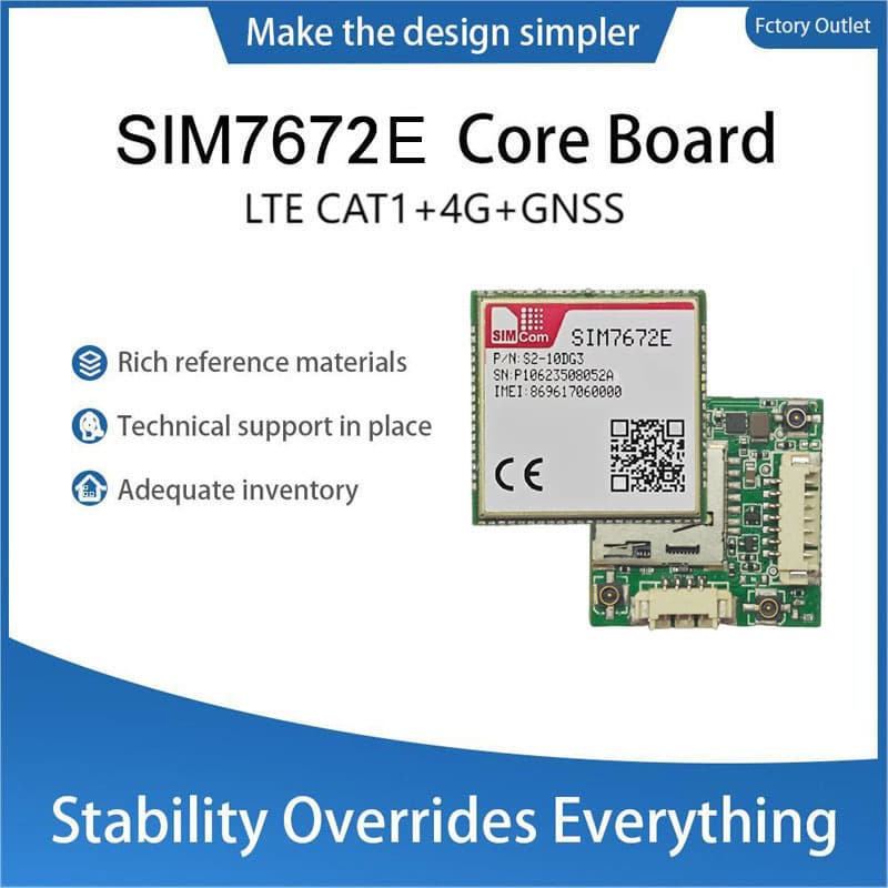 SIM7672E SIM7672NA SIM7672G Global Version IoT Module Core Board Feihong Trading