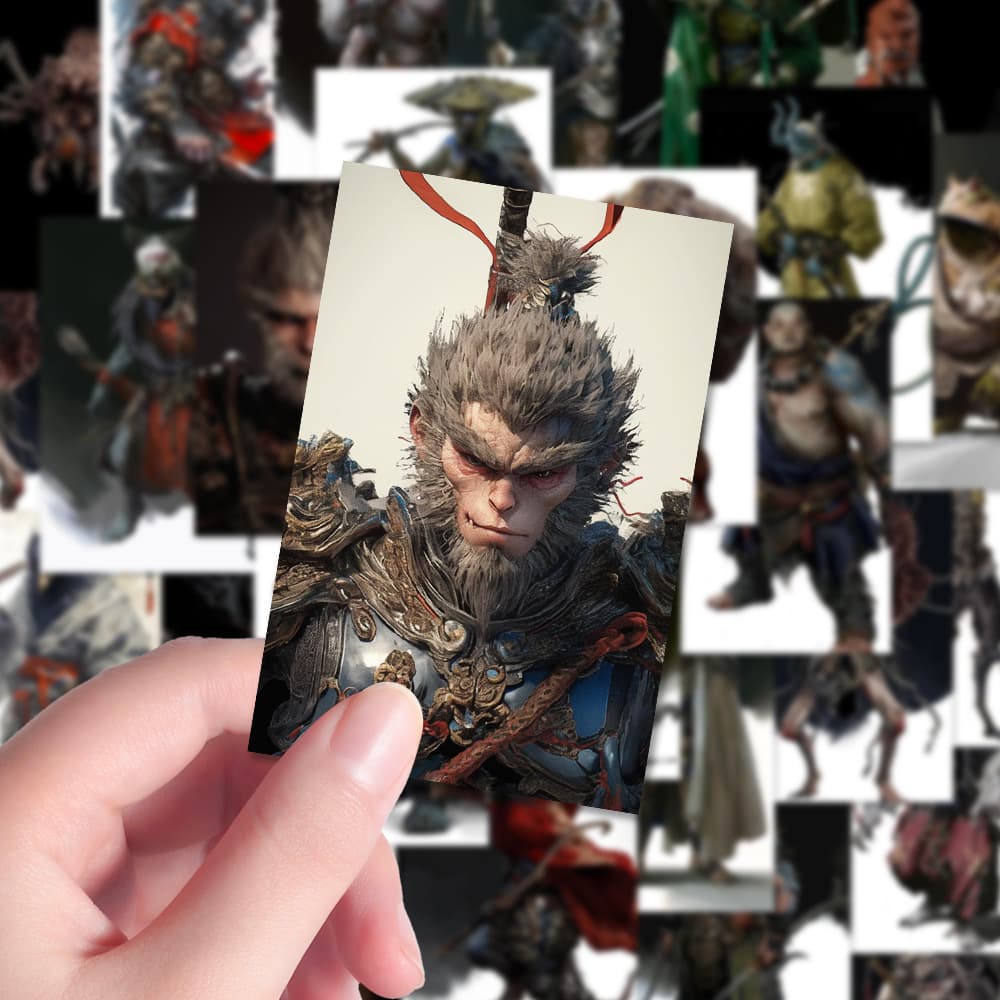 96 Black Myth Wukong handle stickers Unreal two-dimensional game peripheral mobile phone case handle stickers waterproof