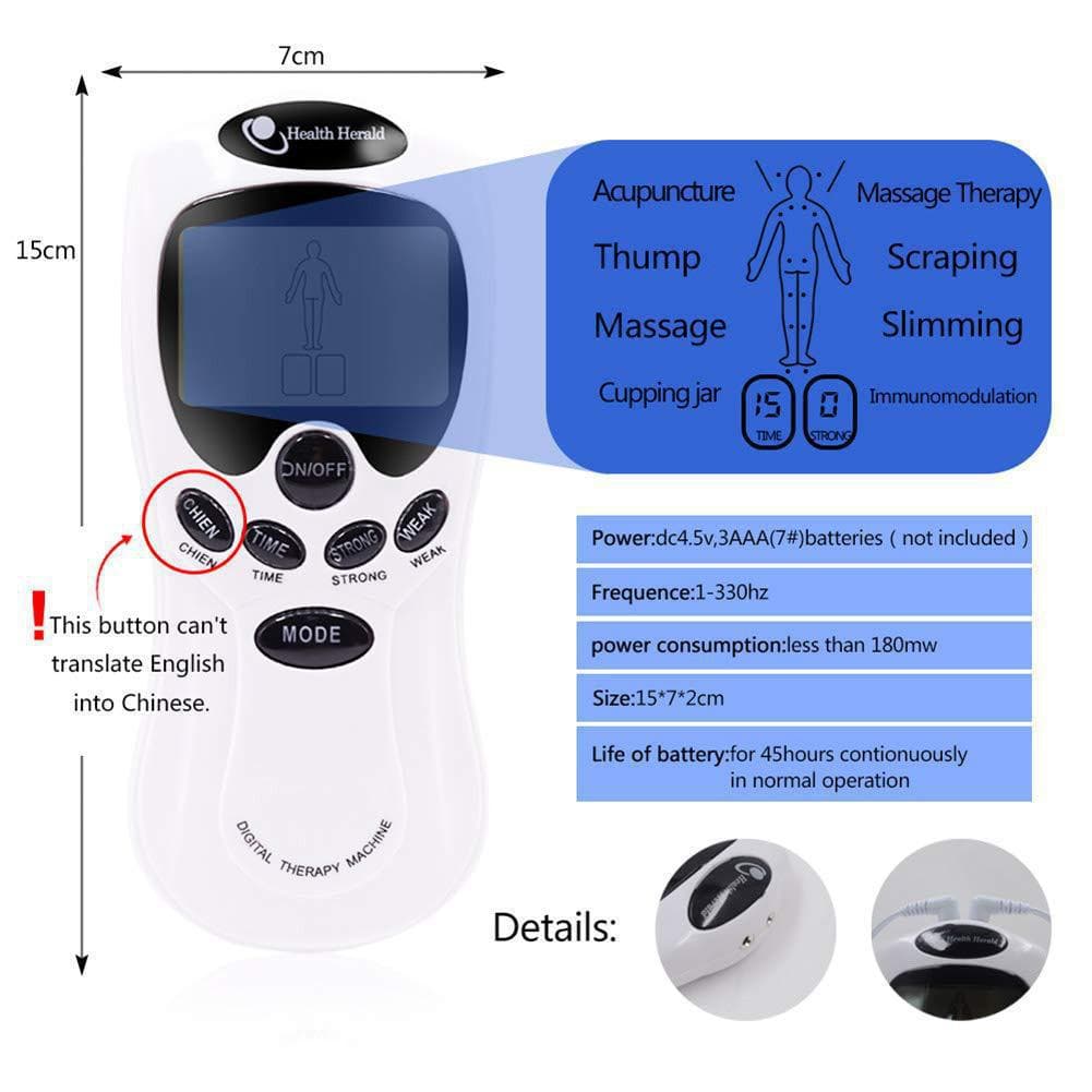 Intermediate Frequency Digital Massager Pulse Electrotherapy Device Meridian Massager Lumbar Scraping Massager Current Massager
