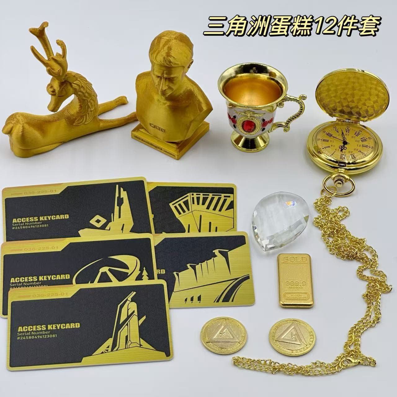 Operation Delta Cake Accessories Decoration Peripheral Figure Toys Children's Gifts Birthday Gifts Birthday Cake