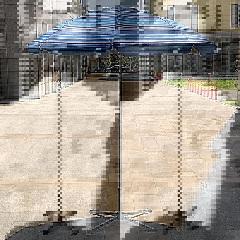 xyt Outdoor Umbrella Base, Patio Umbrella Stand, Four-Leg Folding Iron Base, Sunshade Umbrella Base, Fixed Base, Cold Rolled
