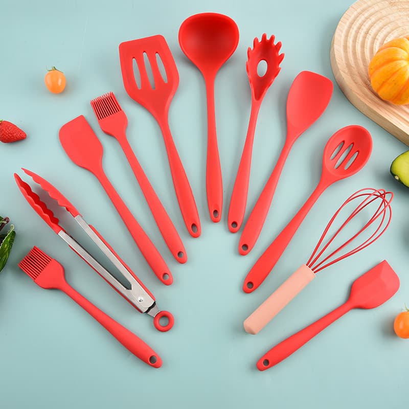 Source factory, all-inclusive food-grade 12-piece spatula and spoon kitchen set for daily use